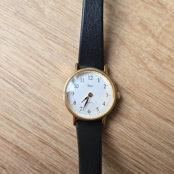 Timex Accessories - Timex Women's Black Buckle Band Analog Watch
